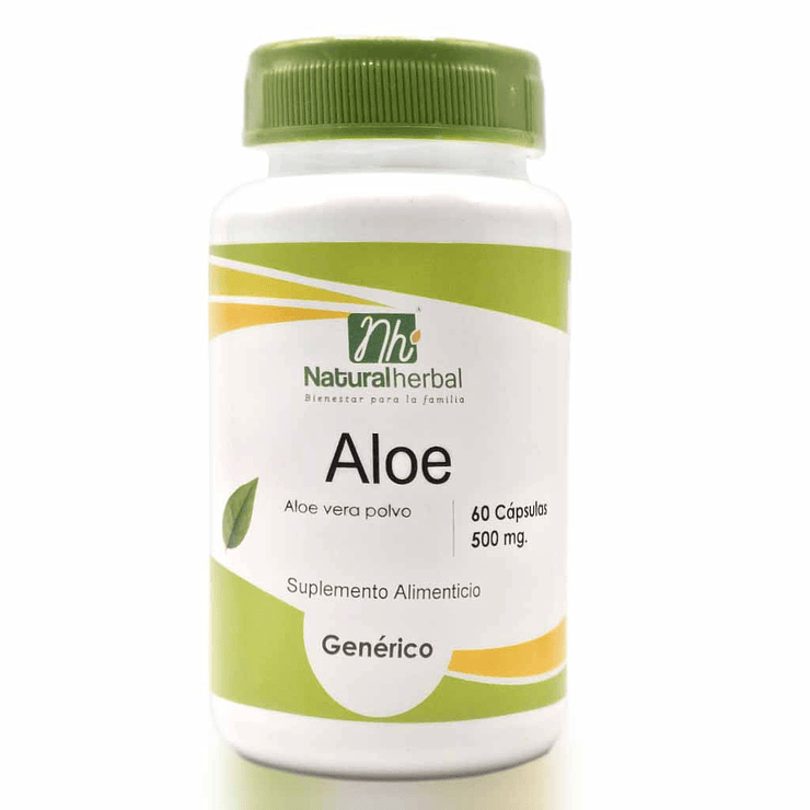 ALOE CAPSULAS 500 MG