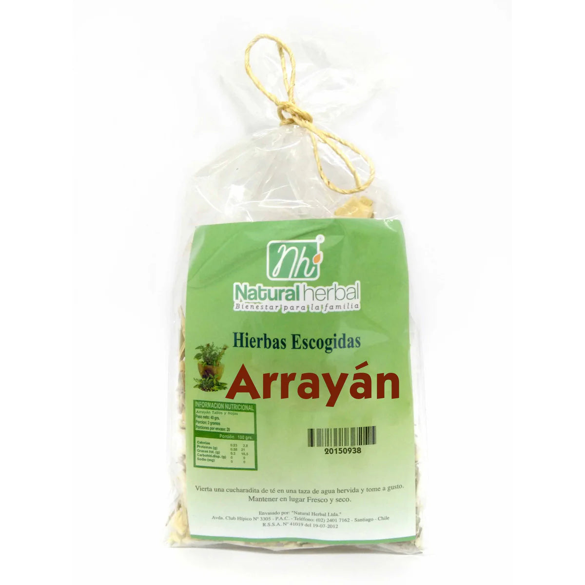 ARRAYAN HIERBAS