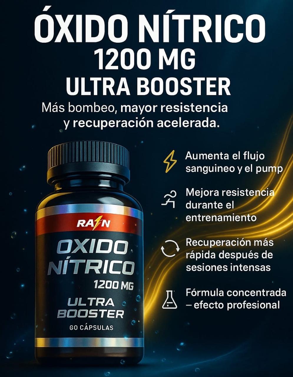 OXIDO NITRICO  1200 MG 60 CAPSULAS
