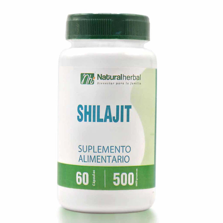 SHILAJIT CAPSULAS DE 500 MG